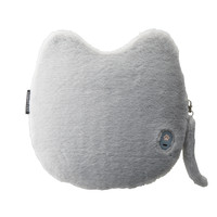 ATEX 日本ATEX超萌猫咪款按摩仪器充电式便携式腰背部肩颈按摩抱枕