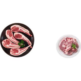 1号会员店 宁夏盐池滩羊法式羊排 原切乳羔羊肉 420g