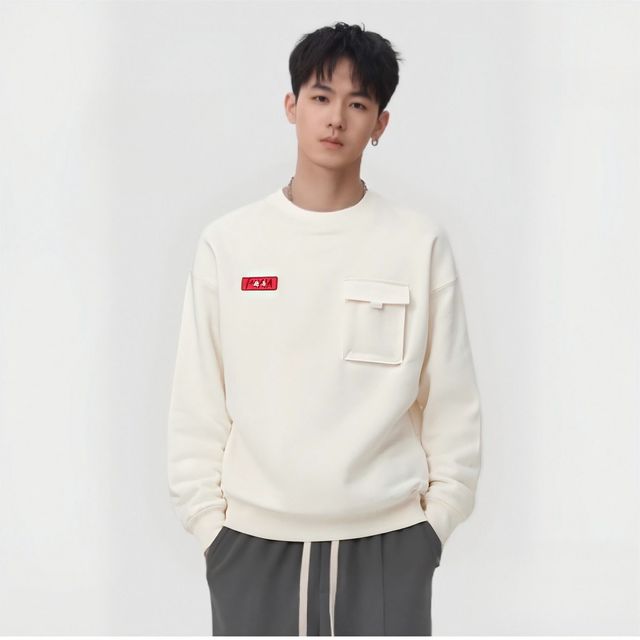 PUMA 彪马 情侣款休闲运动宽松印花圆领卫衣