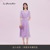 拉珂蒂 La Koradior 2025商场同款新款100桑蚕丝飘逸真丝连衣裙女
