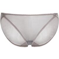 金三塔高开叉真丝内裤100%桑蚕丝低腰内裤女透气舒适无痕三角裤