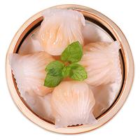 粤海湾 广式水晶虾饺皇大虾饺 广式早茶点心 早餐半成品食品 水晶饺虾皇1500g（约60只）