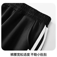 马克华菲儿童套装2025秋季儿童休闲中大童时尚卫衣卫裤 M英文K藏青（休闲长裤） 120