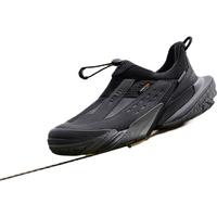 LI-NING 李宁 溯系列 行山 Lite 男女同款快速穿脱一脚蹬复古露营鞋 AHCU035-1 冷檀黑/黑色 41