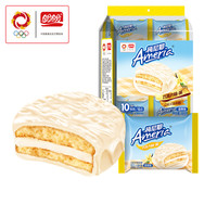 梅尼耶 盼盼梅尼耶巧克力派儿童营养早餐面包草莓味夹心饼干260g