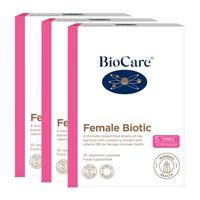 BioCare贝欧科蔓越莓女性益生菌胶囊30粒*3盒乳酸杆菌私处护理妇科炎