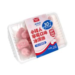 美登高 小矮人冰淇淋 牛乳草莓口味360g/盒 牛奶雪糕冰激凌