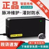 来永 适用爱玛灌封板电动车充电器防水48V60V72V新国标公插通用款