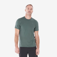 DECATHLON 迪卡侬 速干T恤吸汗跑步短袖QUMM MH100 男款-绿色