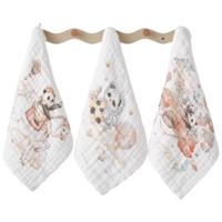 BUBBLE TREE宝宝儿童六层泡泡纱方巾口水巾30cm*30cm款式混色一条装