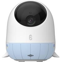 海马爸比 二代婴儿看护机智能监控宝宝监护器哭声焕2代-32G-蓝色+支架