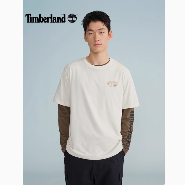 88VIP：Timberland 男女同款户外短袖T恤凉感透气A5NYR