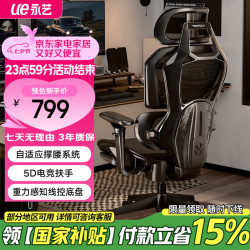 泰克堡垒 TEKPOLY BUFF100s 人体工学电竞椅 电脑椅 黑色