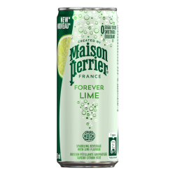 巴黎水 perrier 充气天然矿泉水 青柠味 250ml*35听