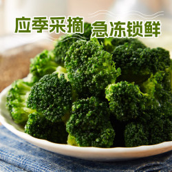 浦之灵 阳光西兰花 冷冻西兰花 500g