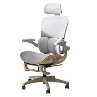 八九间U5第三代人体工学椅电脑椅久坐人工力学座椅办公椅子电竞学习椅 U5_3代_灰【3区浮翼腰托】