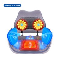 FANTTER 臀部按摩仪器坐垫驼背矫腰靠正办公室振动揉捏推拿护腰器