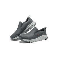 SKECHERS斯凯奇 一脚蹬低帮 黑色 42码 男士休闲鞋