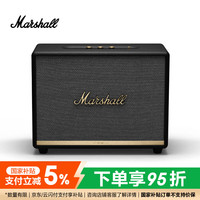马歇尔 WOBURN II BLUETOOTH 2.1声道 家居 无线蓝牙音箱 黑色