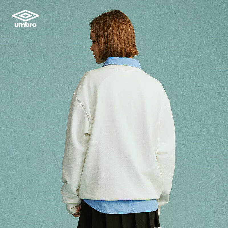Umbro 茵宝 复古圆领长袖运动卫衣