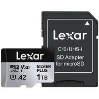 雷克沙 1TB Silver Plus microSDXC存储卡 TF卡 大疆pocket3内存卡 action4/5pro 4K高速存储卡