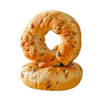 禾念农科院研发单位无面粉坚果贝果谷物圈13枚975g无蔗糖面包早晨代餐