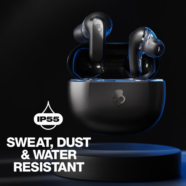 Skullcandy 骷髅头蓝牙耳机纯黑色