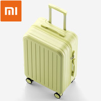 小米 Xiaomi 小爱行李箱2025新款拉杆箱密码箱男女学生旅行皮箱包结实耐用 218奶酪黄 20寸