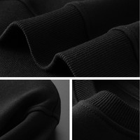 马克华菲卫衣男2025今年流行男士上衣亲肤柔软长袖衫百搭 L 白色