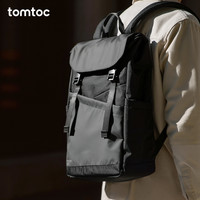 tomtoc 几何双肩包男士电脑包女大学生书包简约新款时尚通勤背包