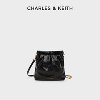 CHARLES & KEITH CHARLES&KEITH24春季迷你流浪包单肩斜挎包包女包双肩包女士CK2