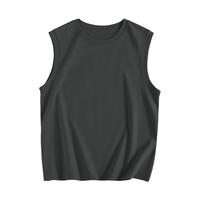 班尼路男士纯棉运动背心男款夏青少年打底汗衫美式无袖男T恤A