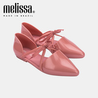 melissa 梅丽莎 女士尖头绑带单鞋 33435