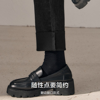 森柔牛仔|森马牛仔裤女翻边小直筒裤九分裤