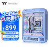 Thermaltake Tt）The Tower 600 海景房机箱 电脑主机（MATX主板/支持背插/支持420水冷/4090显卡/水平横躺） 绣球花蓝