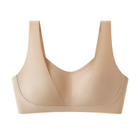 YOUKESHU 大胸显小内衣女无尺码收副乳无痕提拉塑型防下垂粉底液文胸