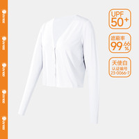 UV100 女士防晒衣 24129 宽松薄款V领透气防紫外线冰丝凉感