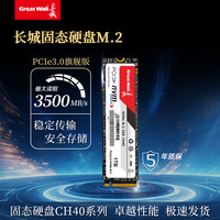 长城 固态硬盘CH30/CH40 M.2接口NVMe协议PCIe 3.0x4 台式机笔记本游戏设计SSD高速读写安全存储 CH40-1TB
