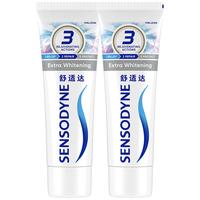 SENSODYNE 舒适达 基础护理系列 抗敏感美白配方牙膏 180g*2
