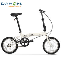 DAHON 大行 16英寸迷你城市通勤折叠自行车成人男女式小轮单速KT610