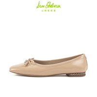 Sam Edelman 秋季款温柔风方头奶奶鞋浅口芭蕾舞鞋纯色蝴蝶甜美单鞋女MARISOL （宽脚建议选大一码）