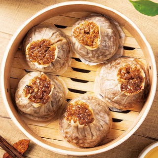 一条狗 三丁大烧麦 360g*4袋 共16个 手工烧卖面点早餐半成品 加热即食 糯米三丁大烧麦 360g*4袋