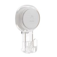 太力强力粘钩无痕门后挂钩透明免打孔上墙毛巾无痕贴浴室免钉贴衣钩