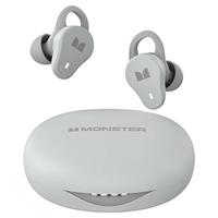 魔声（MONSTER）N-Lite 210入耳式蓝牙耳机多麦通话降噪耳机高清音质跑步游戏音乐运动耳机 晨雾白 【HIFI级音质】 晨雾白