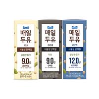 每日（Maeil）韩国原味豆奶190ml*12盒 植物蛋白早餐奶礼盒装