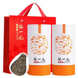 PLUS会员：张一元 浓香型 茉莉花茶 大礼袋  罐装 200g