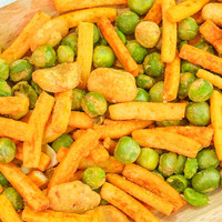 甘源鲜虾味虾条豆果小包装烤肉味坚果小吃办公室休闲解馋零食散装