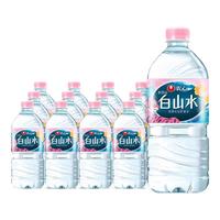 白山水 天然矿泉水 1L*12瓶 儿童装