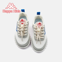 kappa kids儿童鞋透气网鞋女童2025夏季网面休闲鞋男童运动鞋 果粉/紫 31