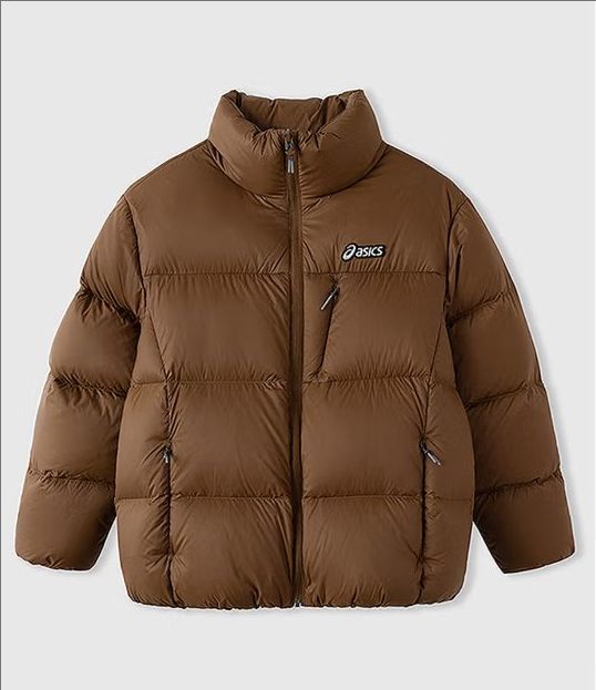 今日必买：ASICS 亚瑟士 短款轻量222g超高充绒泡芙面包服 男女同款！